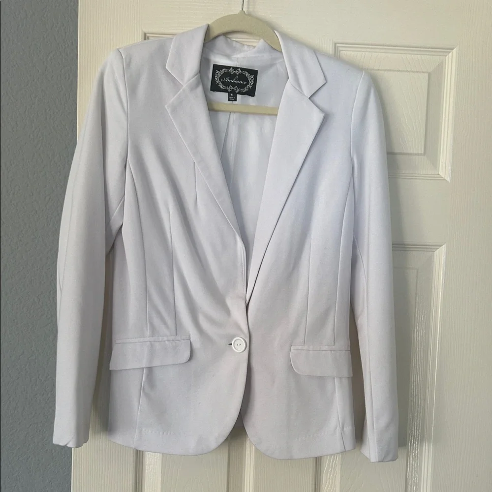 Ambiance Soft White Blazer